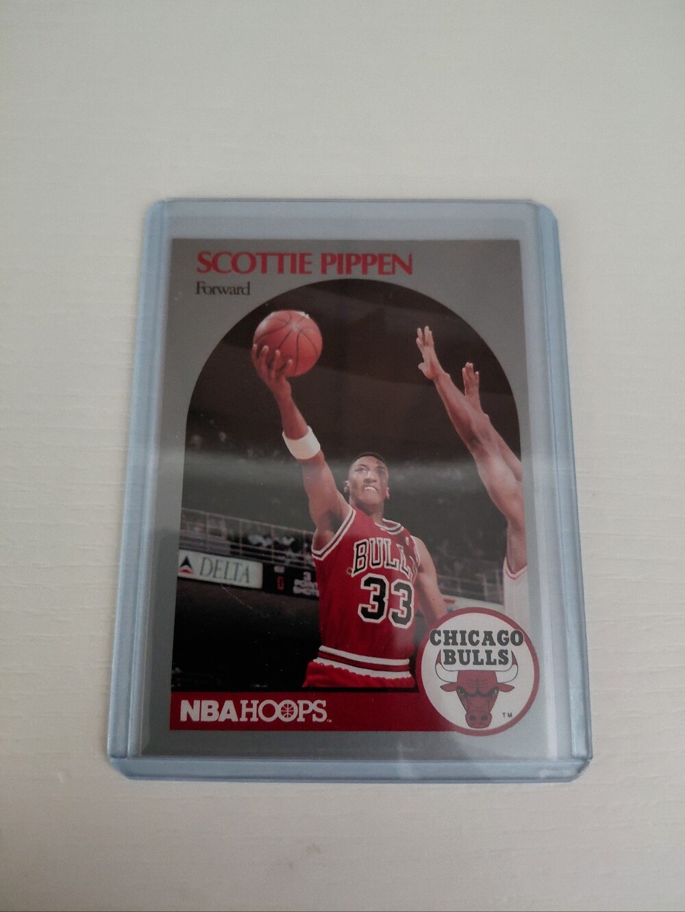 Scottie Pippen Chicago Bulls Basketball Card - Red